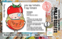 AALL & Create Clear Stamps A7 By Janet Klein - #1029 - Tomato