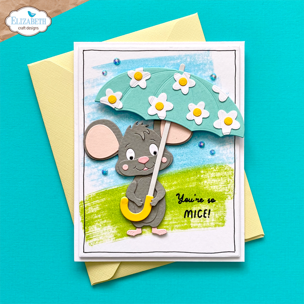 Elizabeth Craft Designs Cutting Dies Meet the Mice - 2206 Fall Accessories