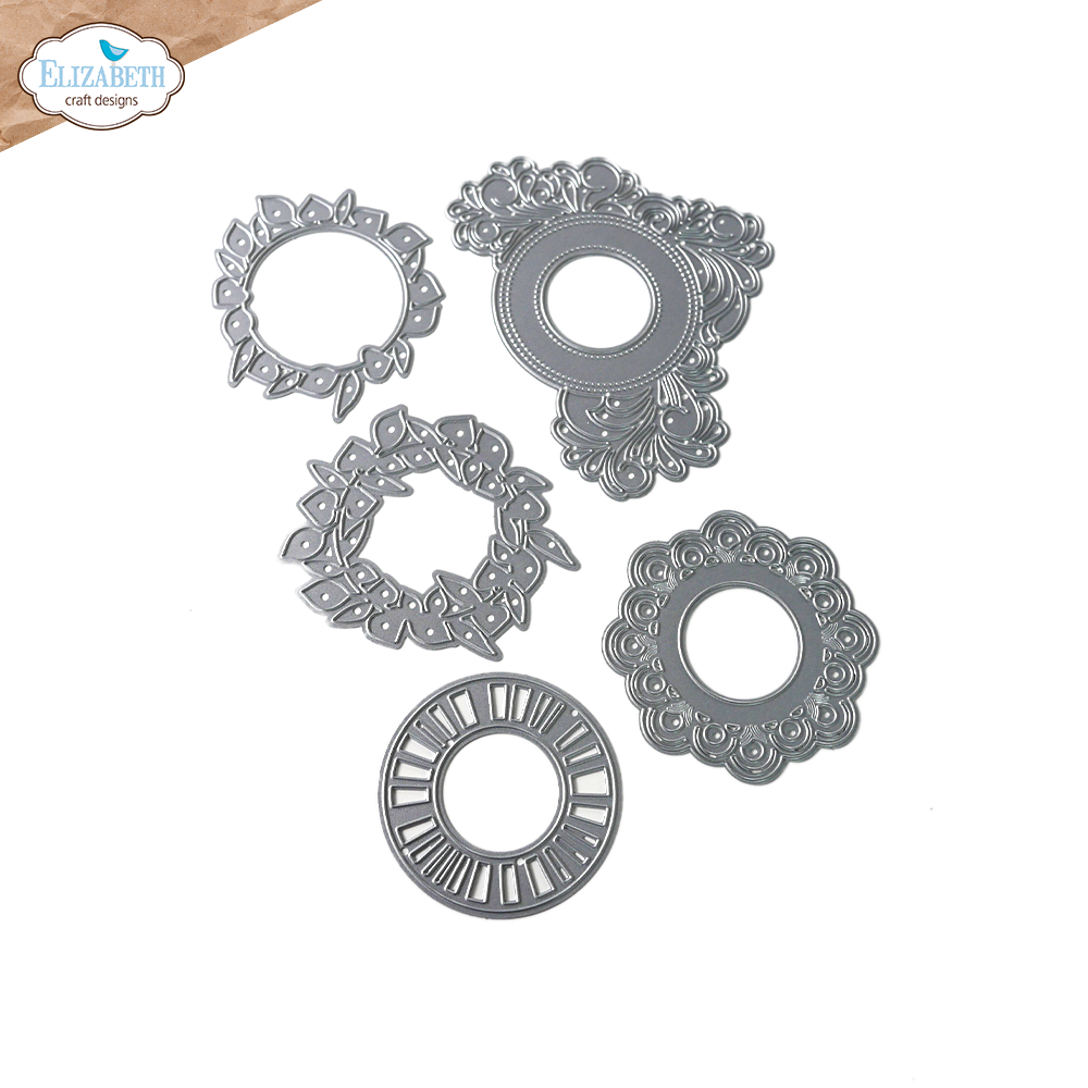 Elizabeth Craft Designs Cutting Dies - 1942 Iris Shutter Add Ons