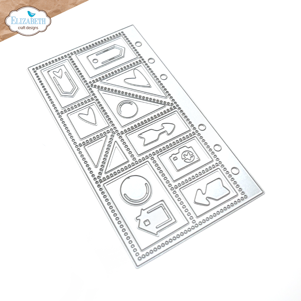 Elizabeth Craft Designs Cutting Dies - 2103 Sidekick Essentials 31 Postage Stamp Page