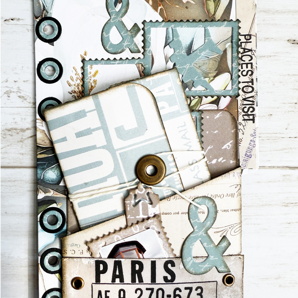 Elizabeth Craft Designs Cutting Dies - 2253 Box Envelope