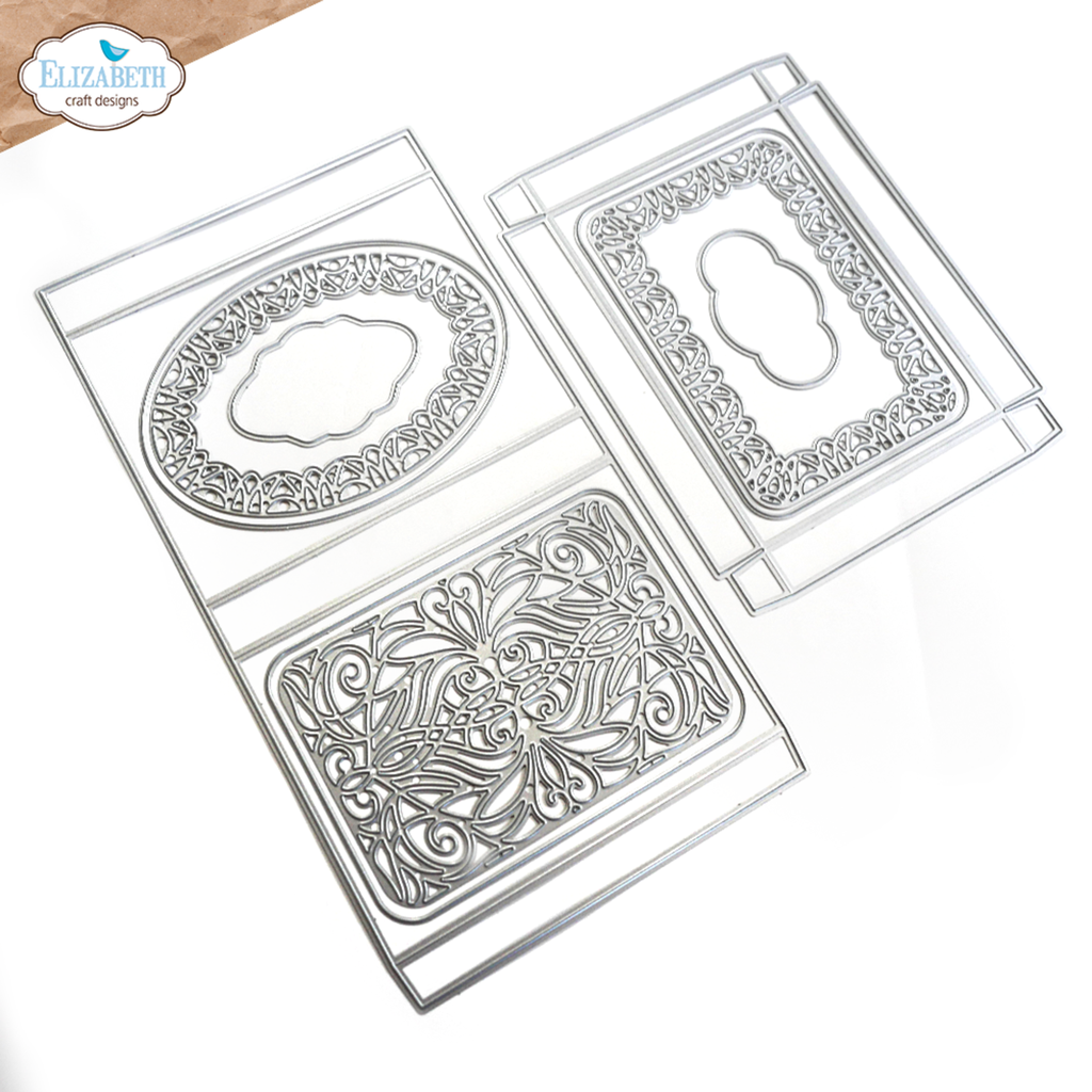 Elizabeth Craft Designs Cutting Dies Evening Rose - 2123 Elegant Decorative Box