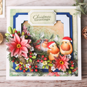 Elizabeth Craft Designs Cutting Dies - 2272 Festive Robin