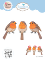 Elizabeth Craft Designs Cutting Dies - 2272 Festive Robin