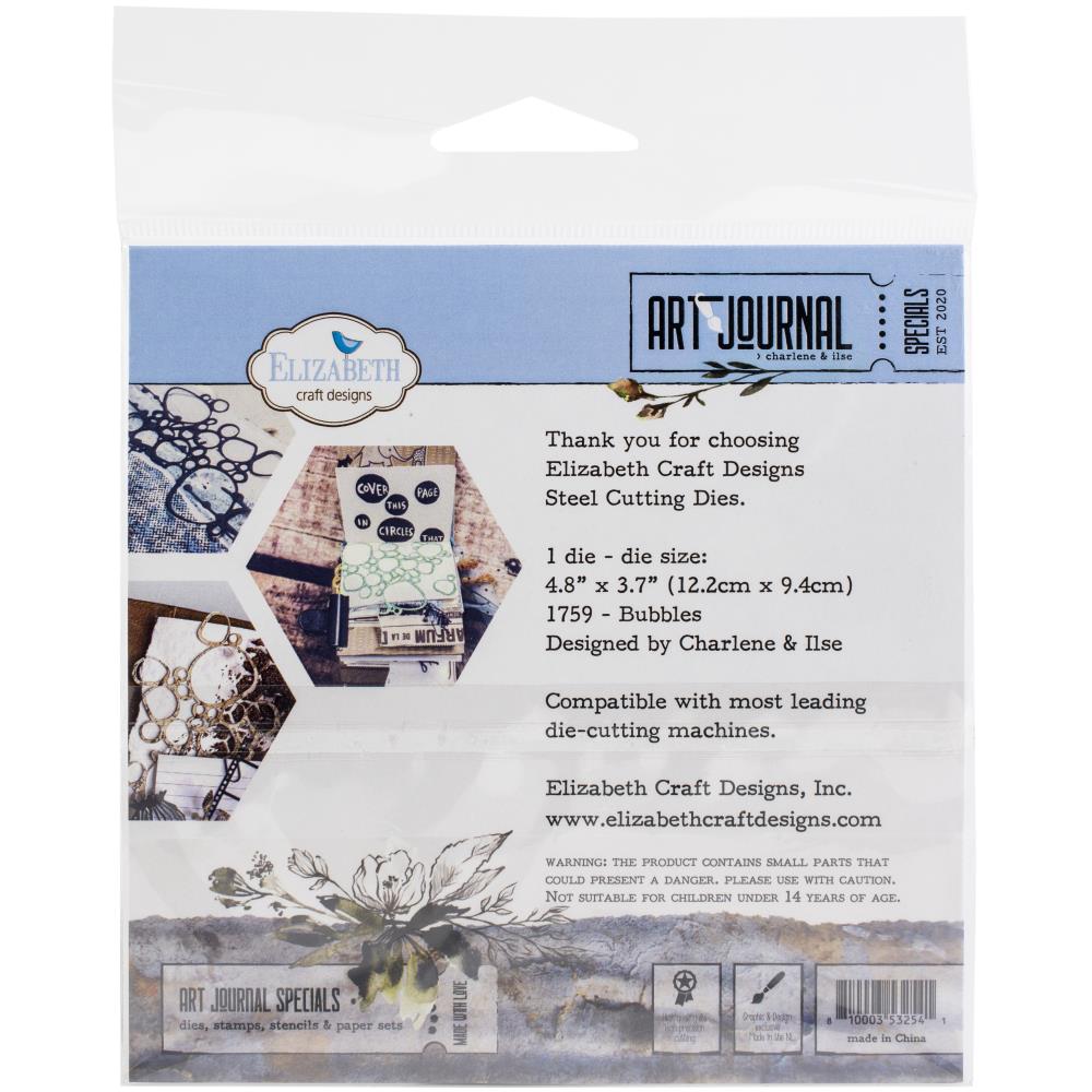 Elizabeth Craft Designs Cutting Dies - 1759 Bubbles
