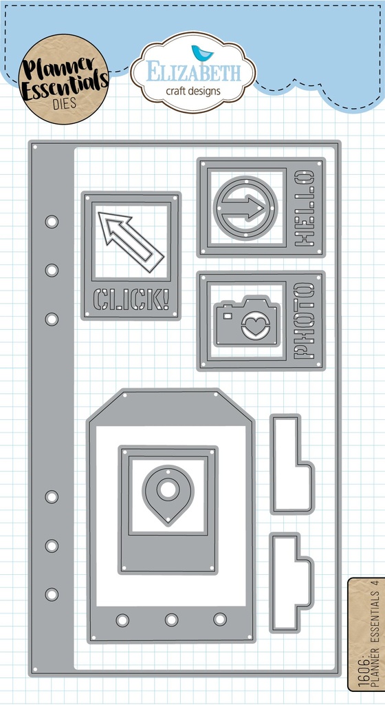 Elizabeth Craft Designs Metal Die - Planner Essentials 4