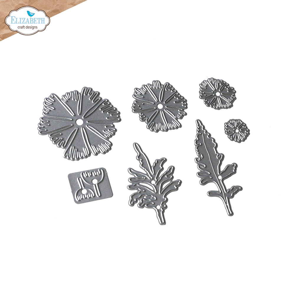 Elizabeth Craft Designs Cutting Dies - 1951 Florals 15