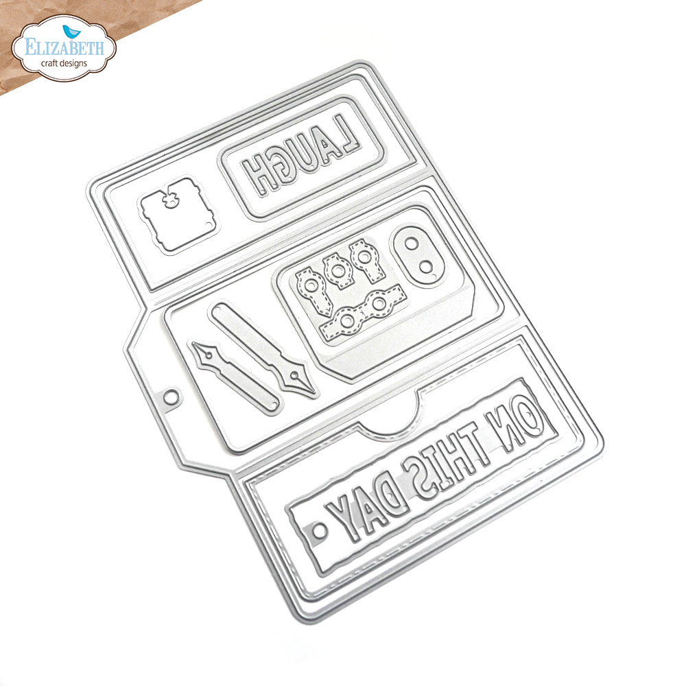 Elizabeth Craft Designs Cutting Dies Favorite Humans - 2144 Tag Folder