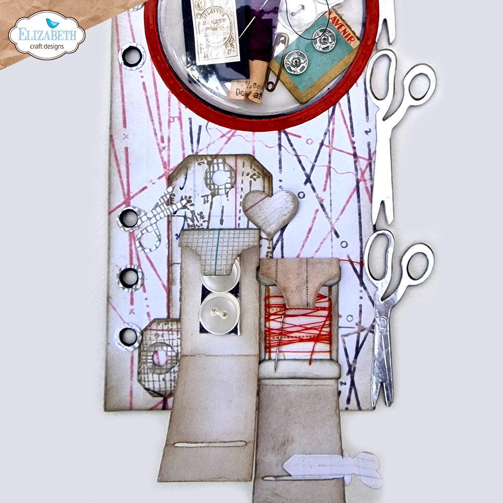 Elizabeth Craft Designs Cutting Dies Sidekick Essentials 28 - 2030 Filefolder Page