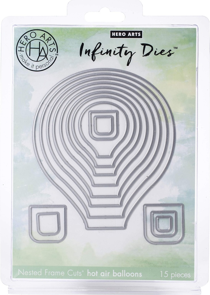 Hero Arts Infinity Dies (H) - DI597 Hot Air Balloons