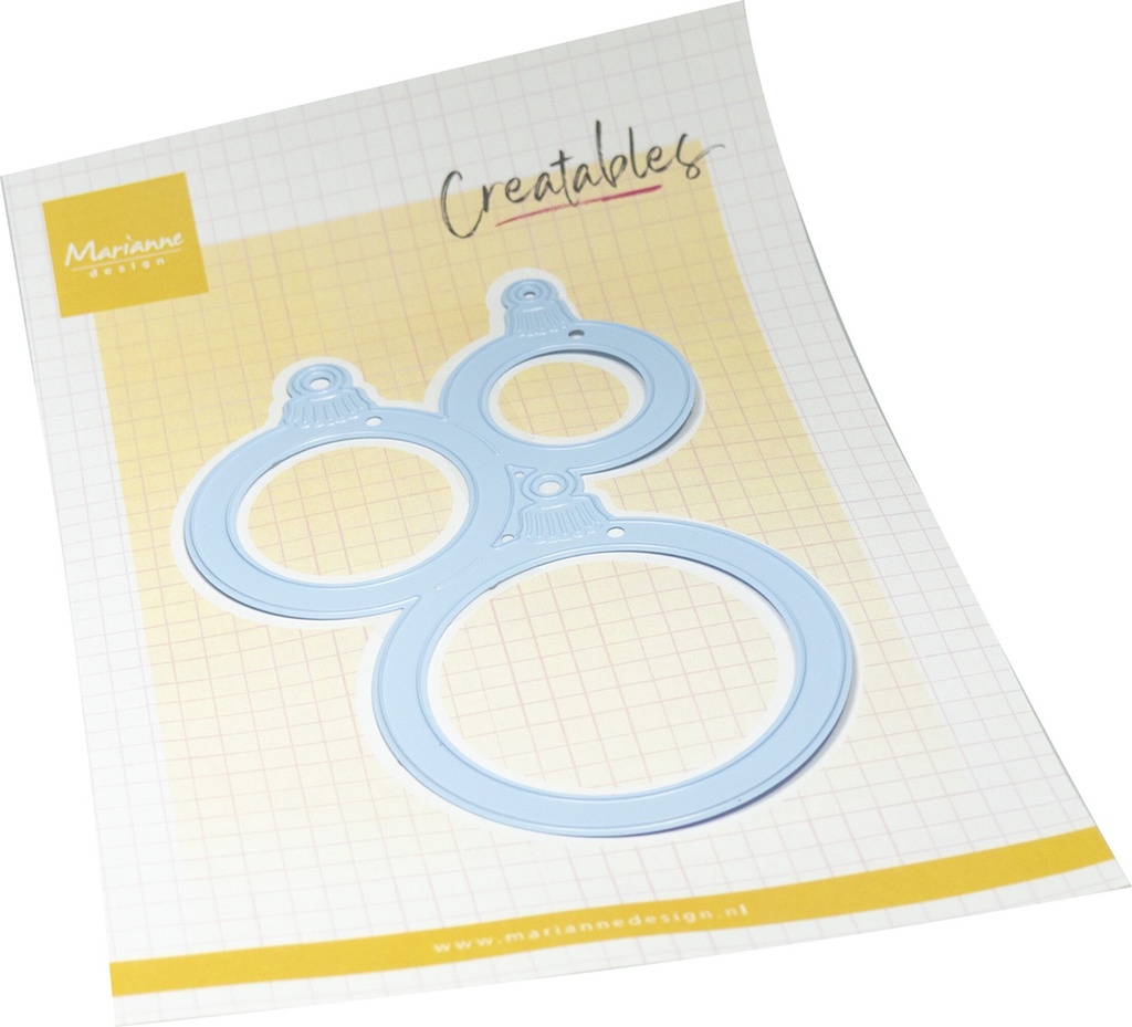 Marianne Design Cutting Dies Creatables - LR0877 Layout Baubles