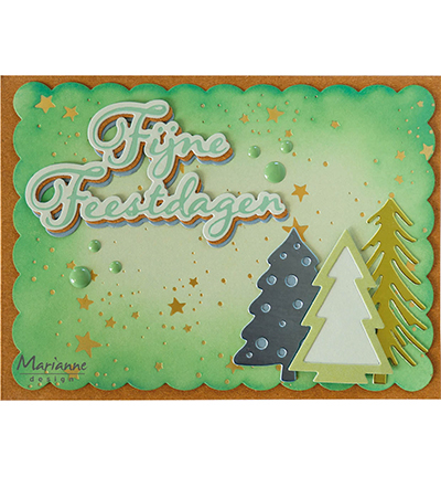 Marianne Design Cutting Dies Creatables - LR0881 Trendy Trees