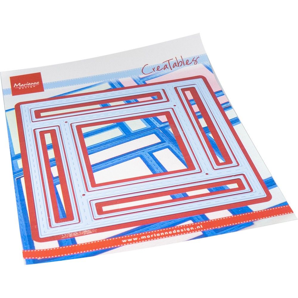 Marianne Design Cutting Dies Creatables - LR0831 Log Cabin Layout