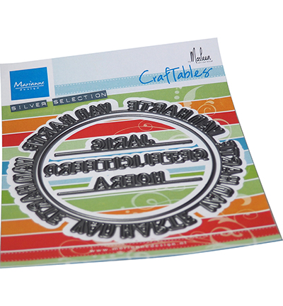 Marianne Design Craftables - Van harte cirkel by Marleen