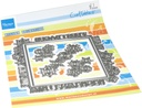 Marianne Design Cutting Dies Craftables by Marleen - CR1660 Fijne Feestdagen Vierkant