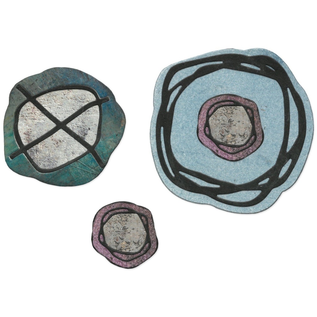 Sizzix Thinlits Dies By Seth Apter 6/Pkg - 666909 Twisters