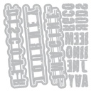 Sizzix Thinlits Dies 28/Pkg By Seth Apter - Word Wafers #1