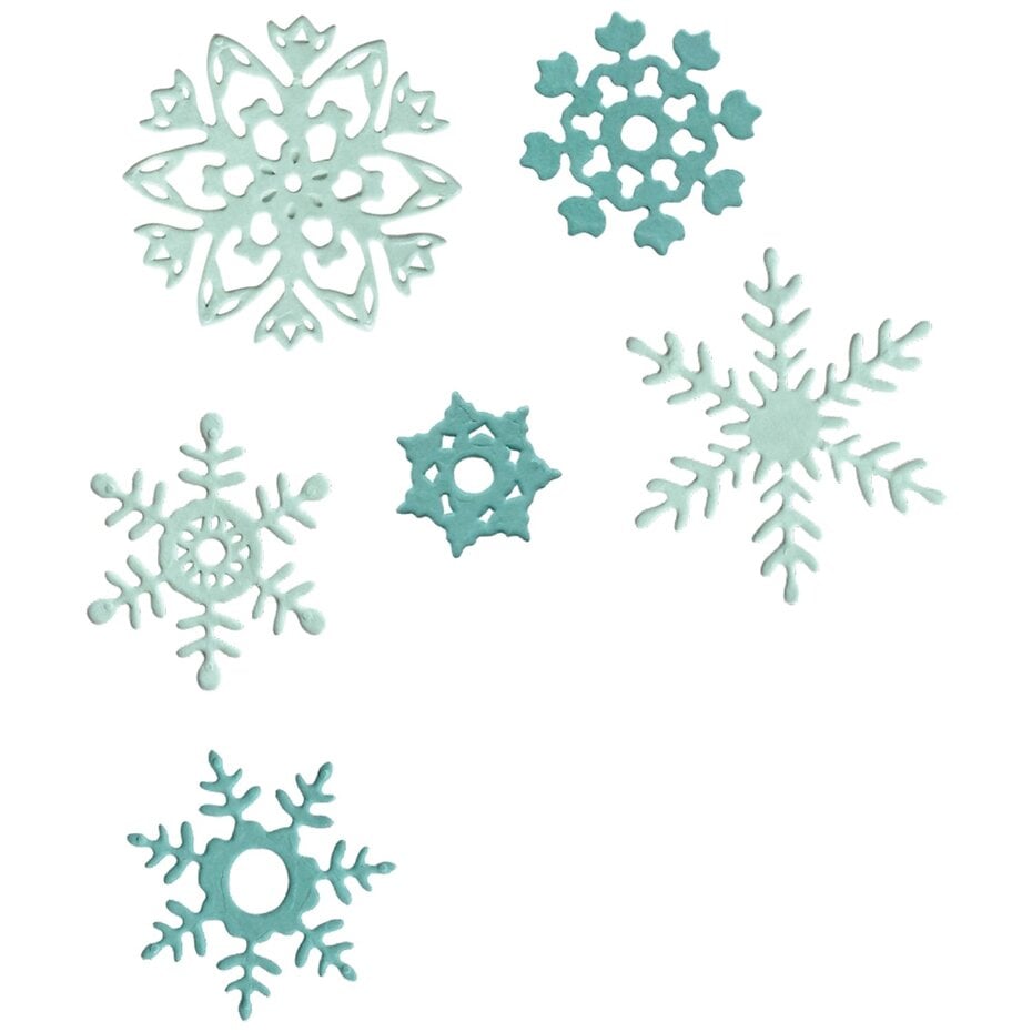 Sizzix Framelits Dies 15/Pkg - 666725 White Christmas Nr.2