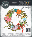 Sizzix Thinlits Dies By Tim Holtz 14/Pkg - 666563 Vault Funky Floral Wreath