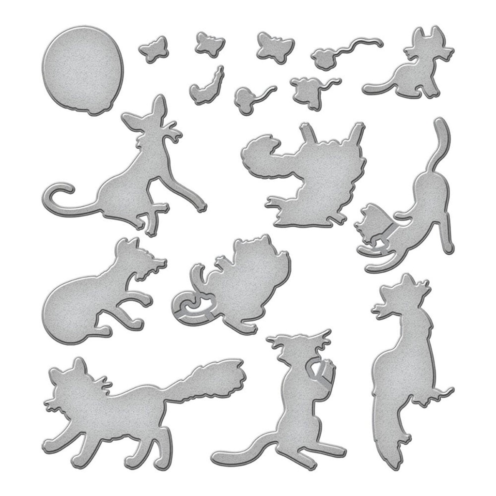 Spellbinders Cutting Dies - S7-241 Purrfect Cats