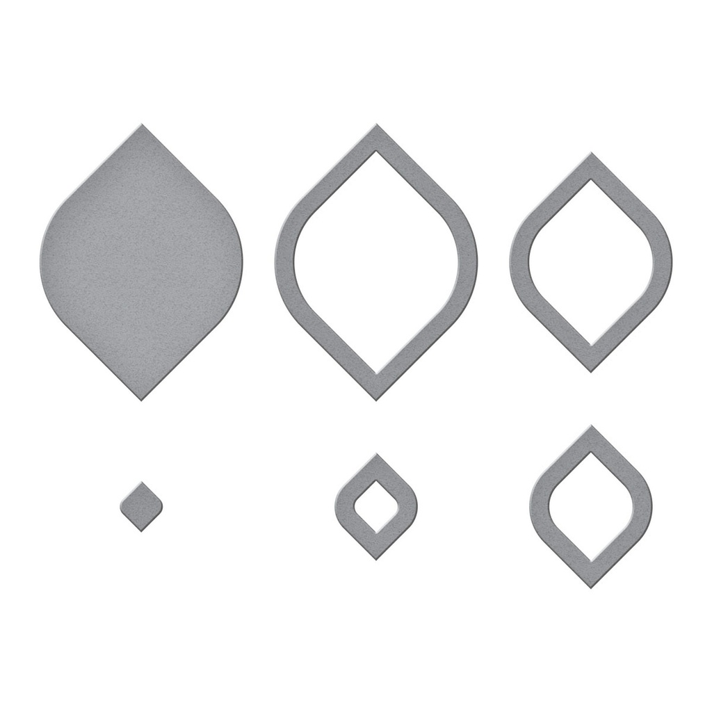 Spellbinders Cutting Dies - Color Block Mini Petals