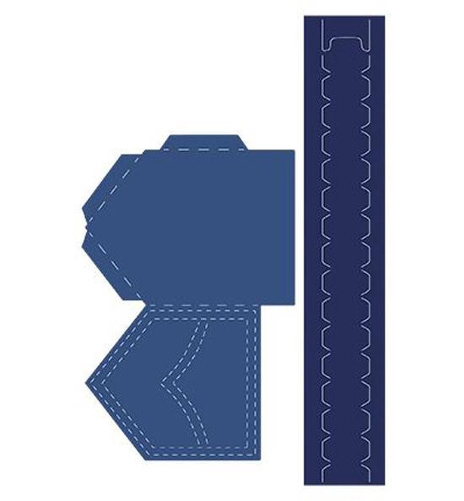 Studio Light Cutting Dies 93x150mm - Denim Saturdays nr. 137