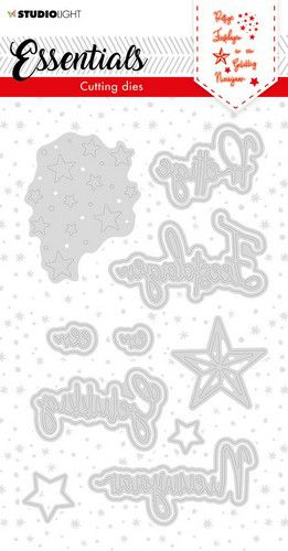 Studio Light Cutting Dies Christmas - SL-ES-CD59 Prettige Feestdagen