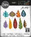 Sizzix Thinlits Dies By Tim Holtz 18/Pkg - 666380 Artsy Leaves
