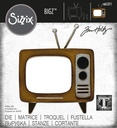 Sizzix Bigz Die by Tim Holtz 1/Pkg - 665371 Retro TV
