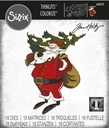 Sizzix Thinlits Dies By Tim Holtz 18/Pkg - 665573 Woodland Santa, Colorize