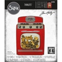 Sizzix Thinlits Dies By Tim Holtz 1/Pkg - Retro oven