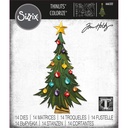 Sizzix Thinlits Dies By Tim Holtz 14/Pkg - 666332 Trim A Tree Colorize