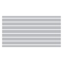 Sizzix Vault Embossing Folder with Thinlits Dies By Tim Holtz 36/Pkg - 666859 Letterboard