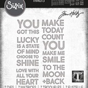 Sizzix Thinlits Dies By Tim Holtz 7/Pkg - 665925 Bold Text #2
