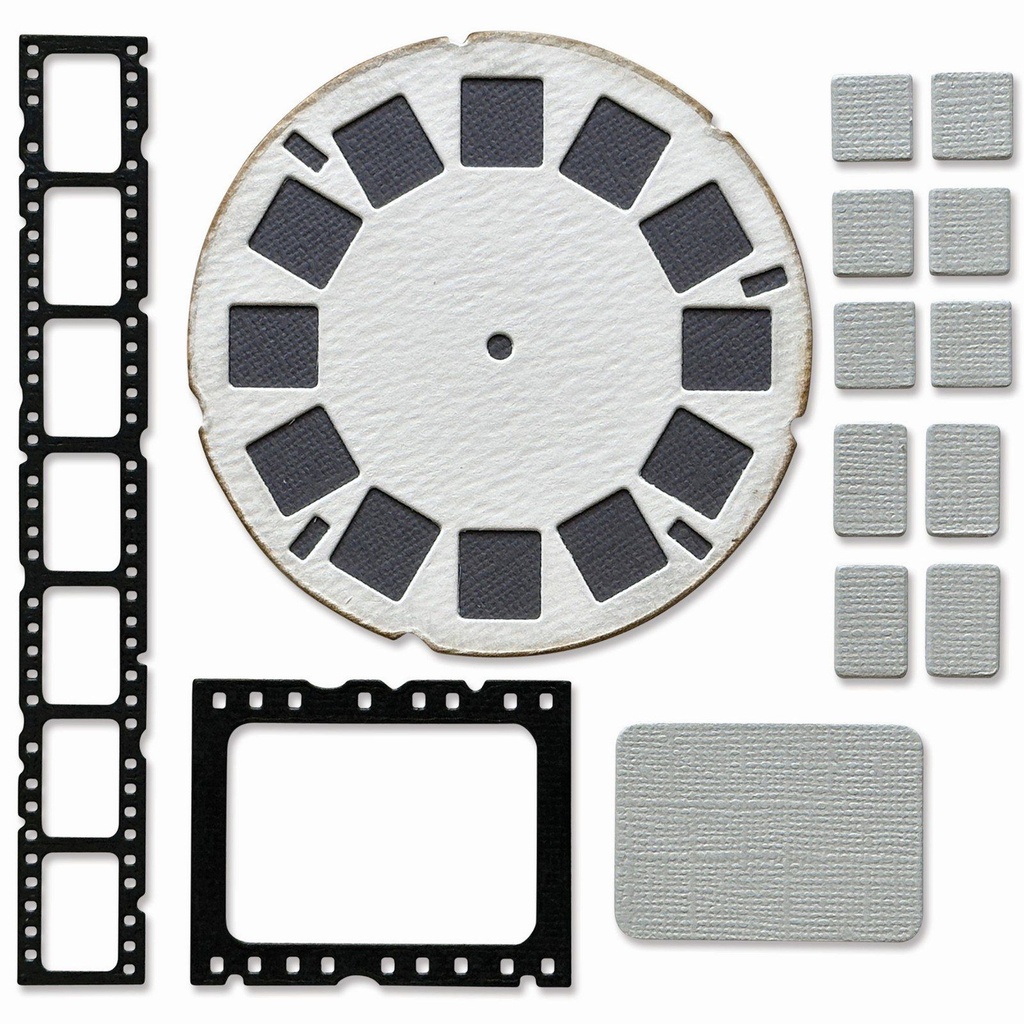 Sizzix Thinlits Dies By Tim Holtz 15/Pkg - 666602 Vault Picture Show