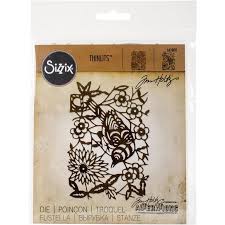 Sizzix Thinlits Dies By Tim Holtz 1/Pkg - 661800 Paper-Cut Bird