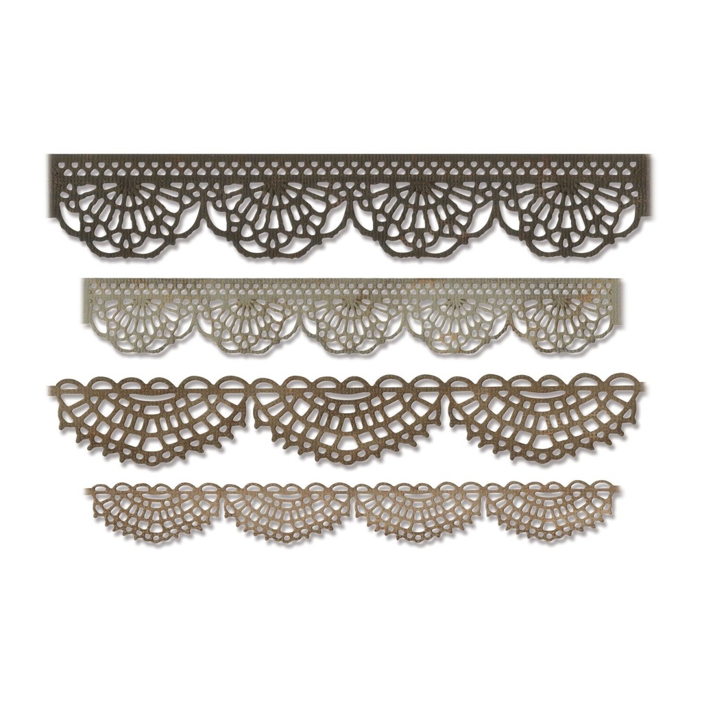 Sizzix Thinlits Dies By Tim Holtz 4/Pkg - Crochet