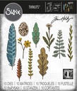 Sizzix Thinlits Dies By Tim Holtz 10/Pkg - Funky Nature