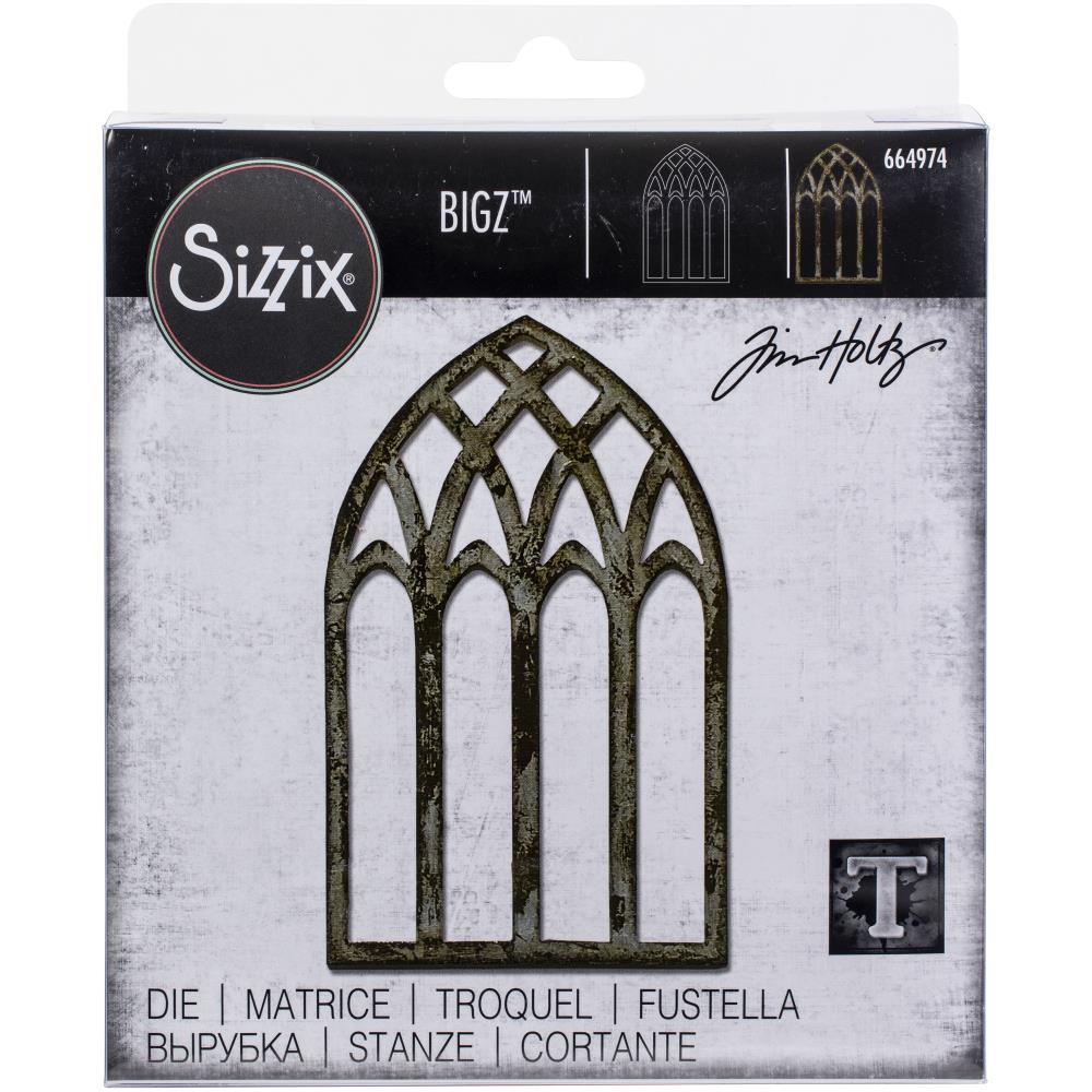 Sizzix Bigz Die By Tim Holtz 1/Pkg - Cathedral Window