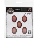 Sizzix Thinlits Dies By Tim Holtz 25/Pkg - Stacked Tiles Ovals