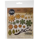 Sizzix Thinlits Dies By Tim Holtz 21/Pkg - Small Tattered Florals
