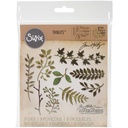 Sizzix Thinlits Dies By Tim Holtz 9/Pkg - Garden Greens