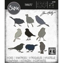 Sizzix Thinlits Dies By Tim Holtz 9/Pkg - 665861 Silhouette Birds