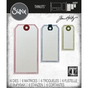 Sizzix Thinlits Dies By Tim Holtz 6/Pkg - Framed Tags