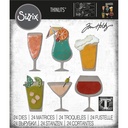 Sizzix Thinlits Dies by Tim Holtz 24/Pkg - Happy Hour