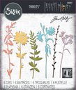 Sizzix Thinlits Dies By Tim Holtz 6/Pkg - 666565 Vault Wildflowers