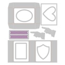 Sizzix Thinlits Dies By Tim Holtz 10/Pkg - 666604 Vault Matchbox