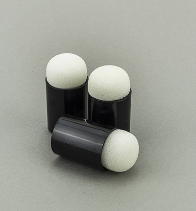 Hobby Crafting Fun Plastic Foam Brush 3/Pkg