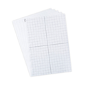 Sizzix Studio Accessory - Sticky Grid Sheets 20,96x29,58cm 5/Pkg