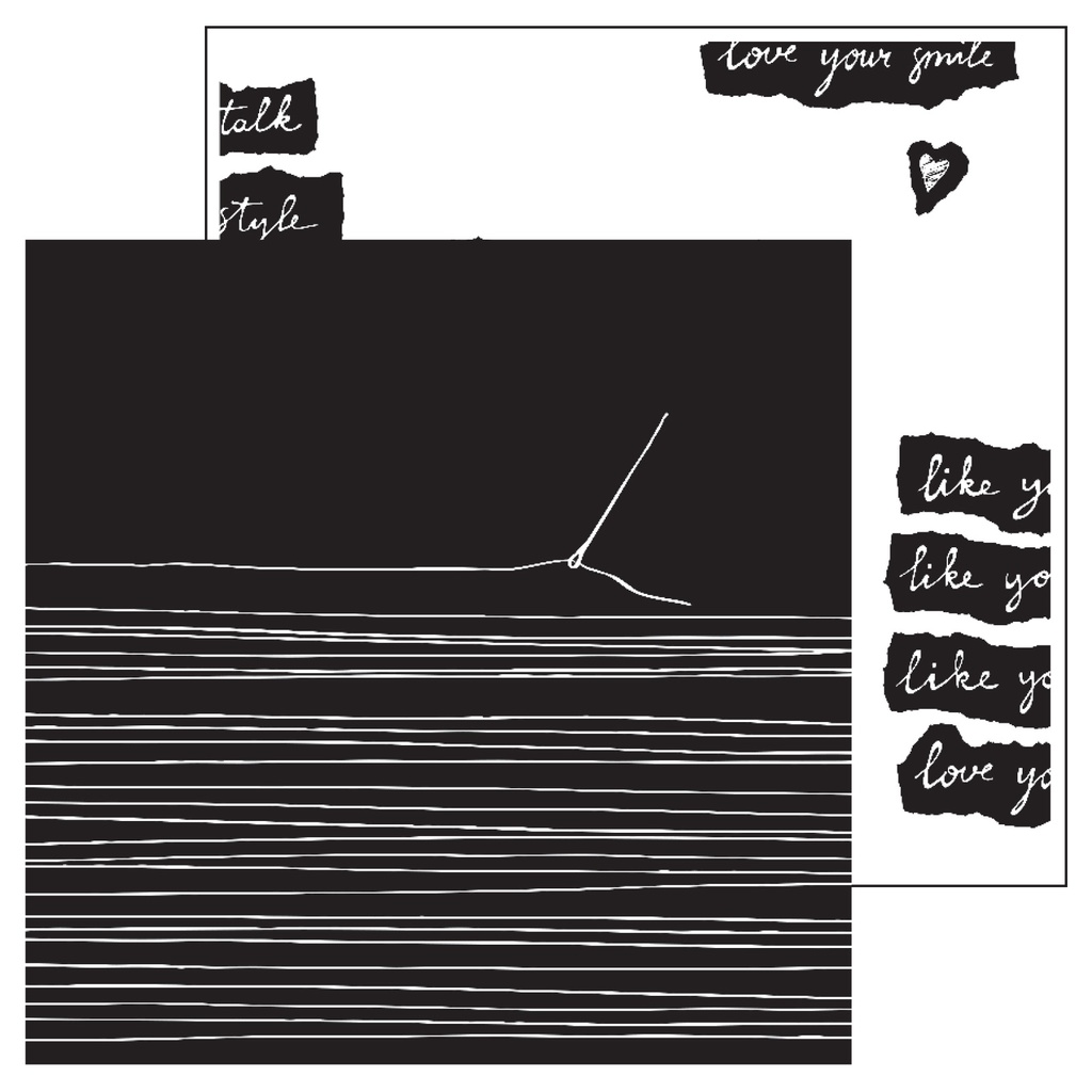 Paperfuel Scrapbook papier 30,5x30,5cm 200g Like